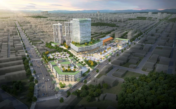 조감도.  청주시 제공