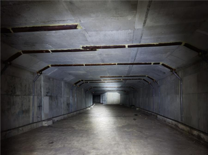 서울광장 아래 숨겨진 지하공간 기둥없는 구간. 서울시 제공 