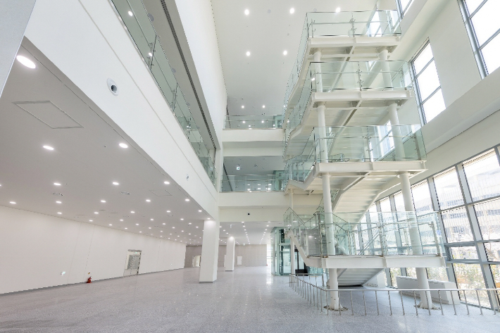 고양시 신청사 예정지 백석동 업무빌딩. 고양시 제공