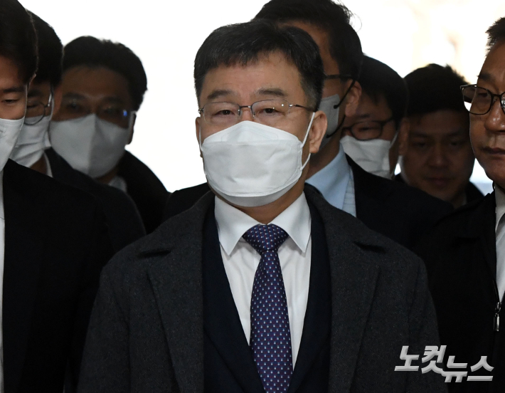 대장동 수익을 은닉한 혐의를 받는 화천대유 대주주 김만배 