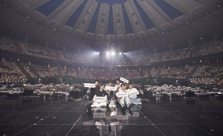 2PM은 오는 10월 6~7일 이틀 동안 일본 도쿄 아리아케 아레나에서 '잇츠 투피엠' 공연을 연다. JYP엔터테인먼트 제공