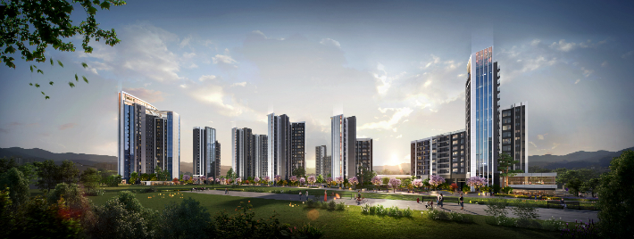 푸르지오 플로라(FLORA) 투시도. 대우건설 제공