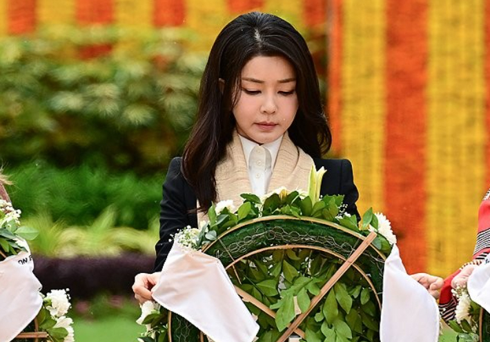 윤석열 대통령 부인 김건희 여사. 연합뉴스