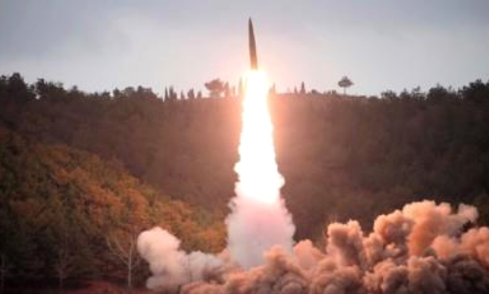 北, 단거리 미사일 2발 발사…북러회담 중 대남 견제