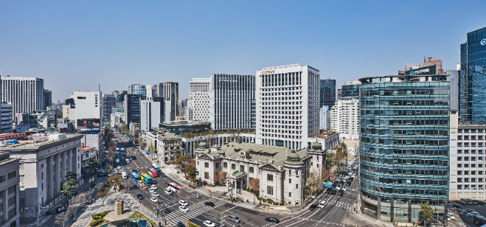 한국은행 전경. 연합뉴스