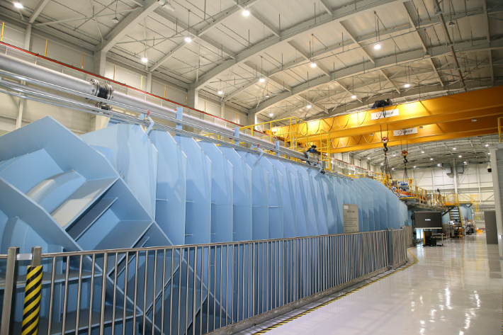 공동수조. 한화오션 제공