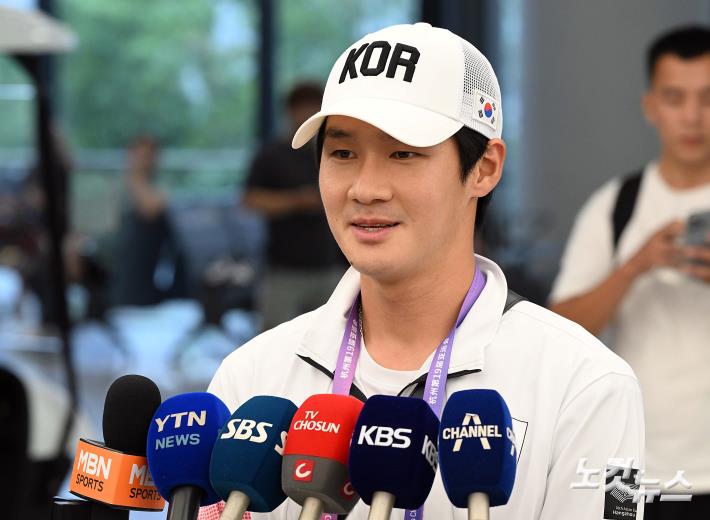 항저우 도착한 권순우