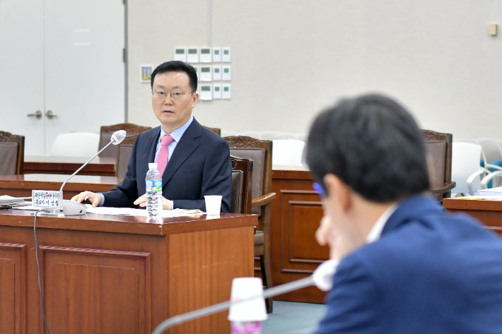 이성림 부산시설공단 이사장 후보자. 부산시의회 제공