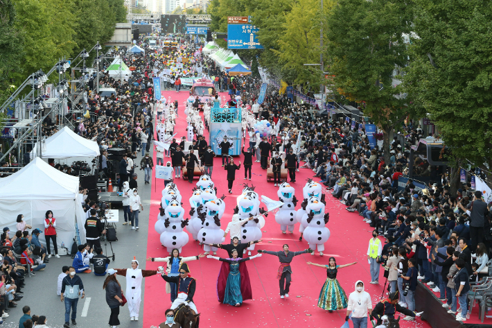 추억의 충장축제. 광주 동구청 제공