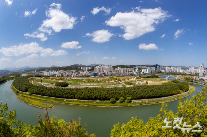 태화강 국가정원 전경. 이상록 기자