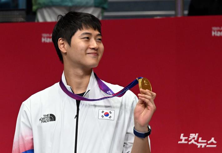 아시안게임 2관왕 달성한 오상욱