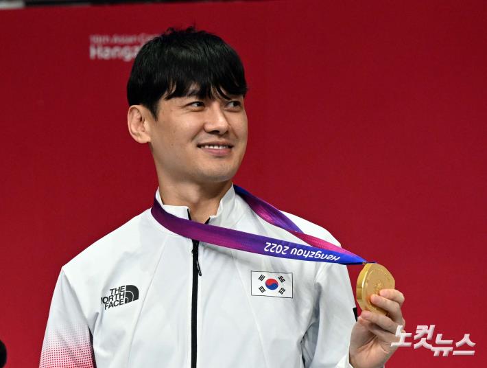 구본길, AG 최다 금메달 타이기록