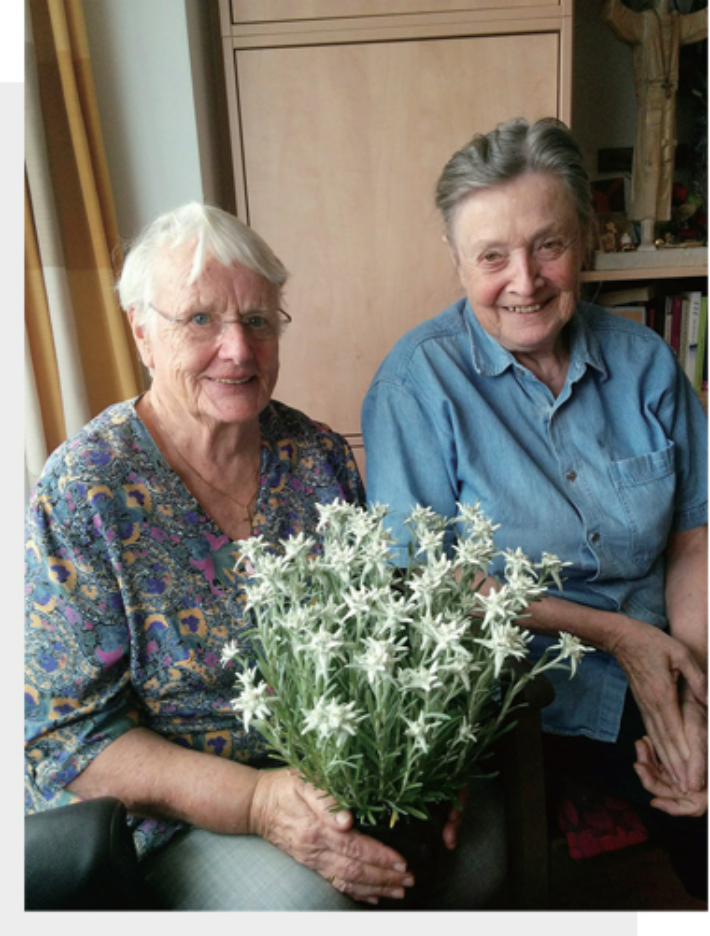 마리안느-마가렛(우측) 간호사.  (사)마리안느·마가렛 제공