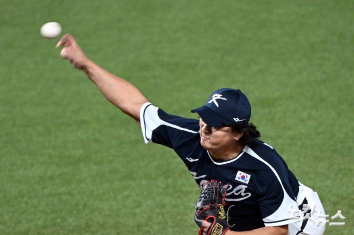 대만전 다섯 번째 투수 고우석