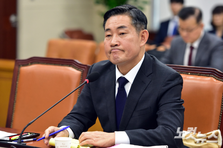 신원식 국방부 장관 후보자. 윤창원 기자