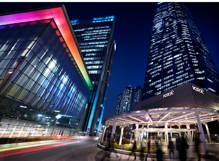 한국거래소 전경. 한국거래소 제공