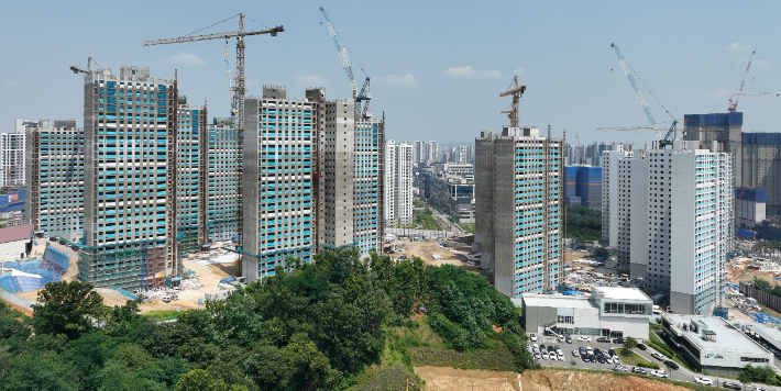 전면 재시공하는 인천 검단 LH 아파트. 연합뉴스