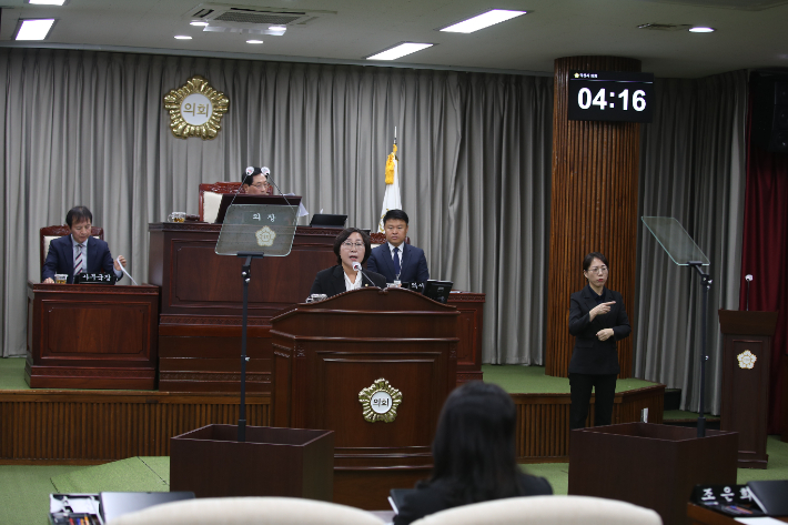 익산시의회 손진영 의원. 익산시의회 제공