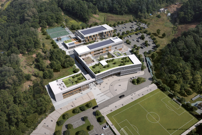 충북자치연수원 제천 청사 조감도. 충북도 제공