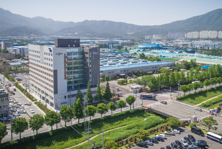 경상남도 창원시에 위치한 현대위아 직원 종합복지시설 '이룸재'의 모습. 현대위아는 오는 29일까지 신입사원 채용을 진행한다. 현대위아 제공