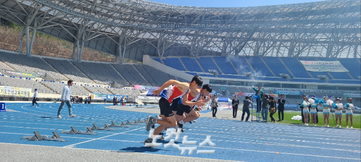 지난 4월 19일 개막, 3일간 열전을 벌인 제52회 전국소년체육대회 겸 경기도 대표 최종 선발전. 동규기자