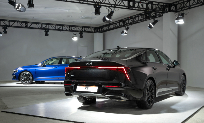 더 뉴 K5 외관. 기아 제공