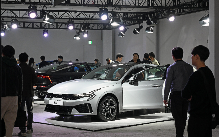 더 뉴 K5 포토 미디어 데이. 기아 제공