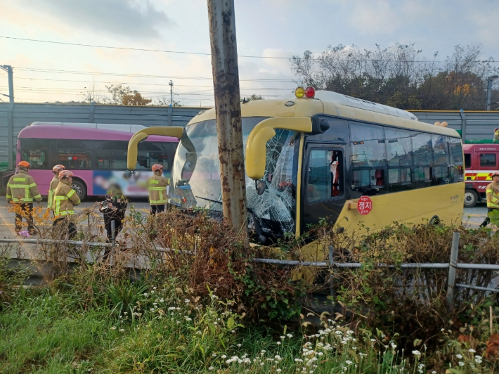 사고 현장. 세종소방본부 제공