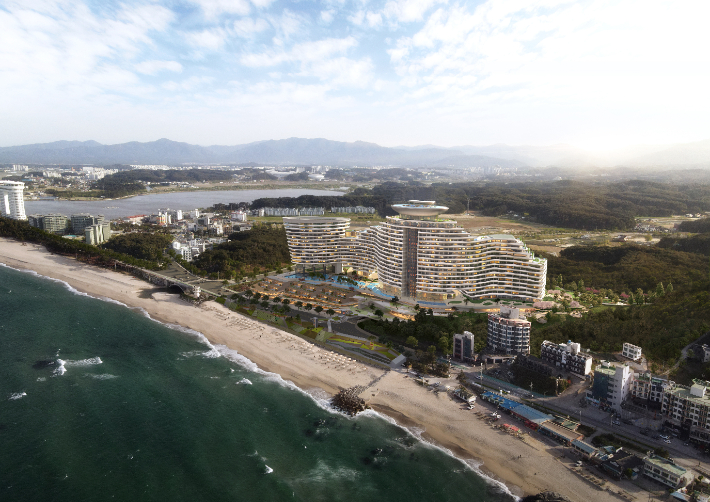 경포올림픽카운티 조성사업 조감도. 강릉시 제공