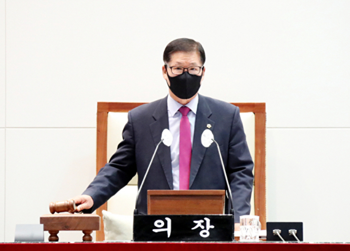 박광순 성남시의회 의장. 성남시의회 제공