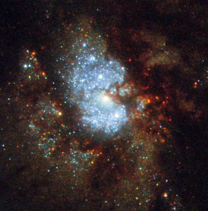 허블우주망원경이 관측한 나선은하 IC 342. ESA/Hubble & NASA