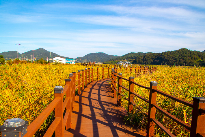 산책 명소- 여수 가시리 생태공원. 전라남도 제공