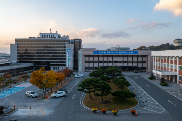 전북 김제시청 전경. 김제시 제공