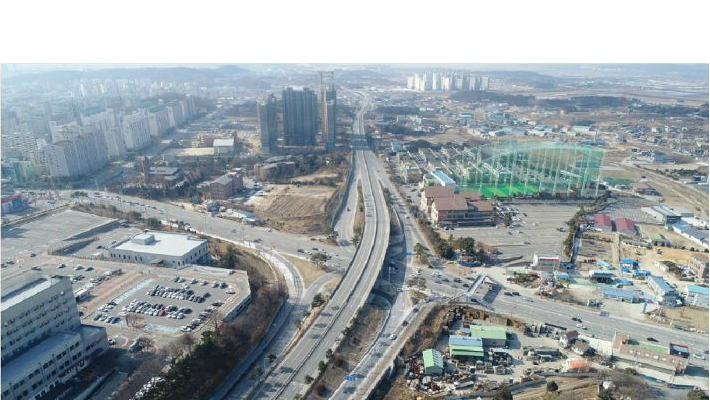 청주시 도로.  청주시 제공