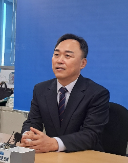 임청 전북도 신임 대변인. 최명국 기자