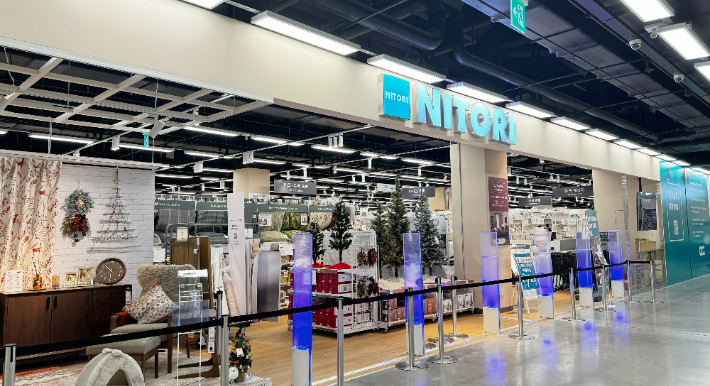 이마트 하월곡점에 입점한 니토리 한국 1호점 매장 입구. 이마트 제공