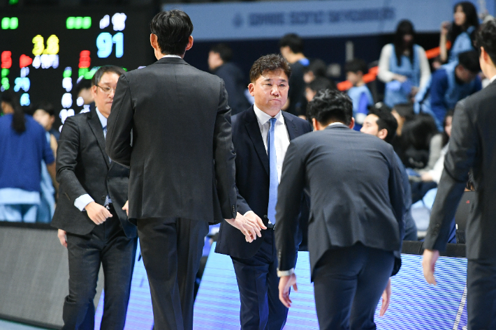 고양 소노 김승기 감독. KBL 