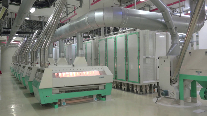 가루쌀 건식제분 현장. 농림축산식품부 제공