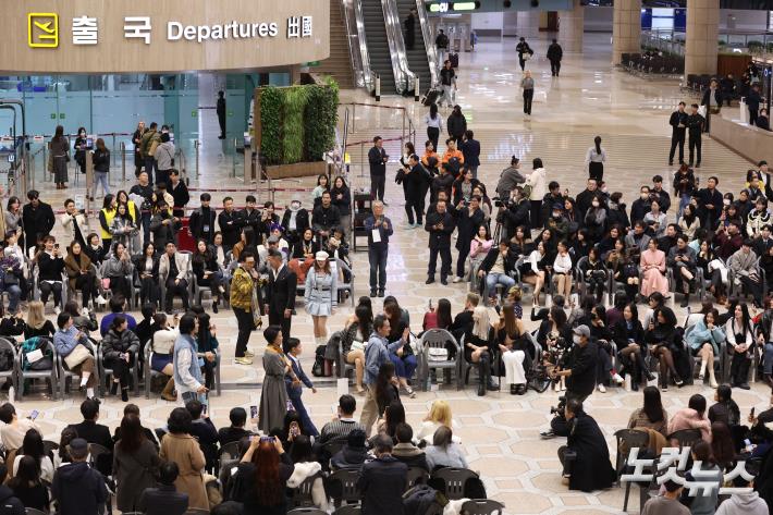 김포-하네다 노선 20주년 기념 김포공항 국제선 패션쇼