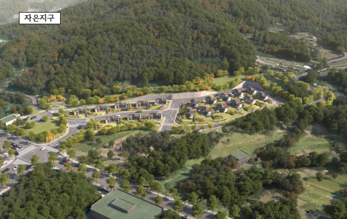 자은지구 조감도. 창원시 제공