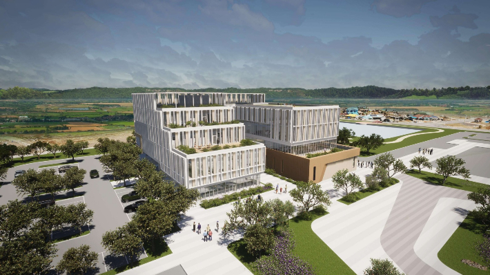 그린바이오 벤처캠퍼스 조감도. 익산시 제공