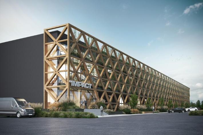 ICPT 폴란드 공장 기가팩토리 X 투시도. LG에너지솔루션 제공