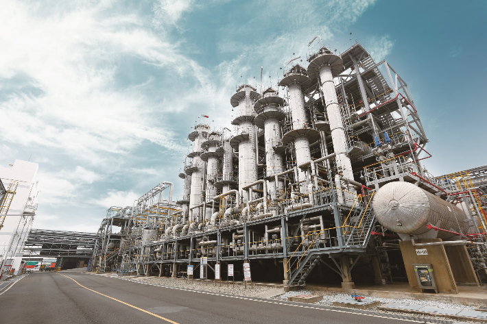 금호석유화학 여수고무 2공장. 금호석유화학 제공