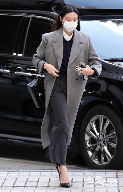 법정 향하는 조국 딸 조민