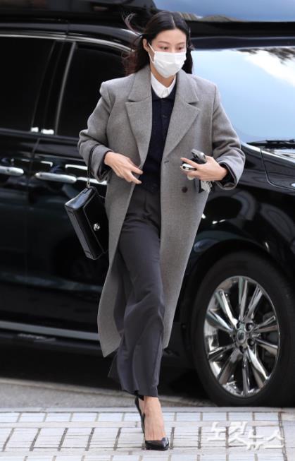 법정 향하는 조국 딸 조민