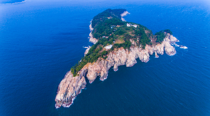 거제 지심도. 경남도청 제공 