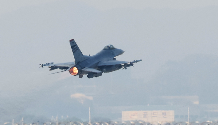  F-16 전투기. 연합뉴스