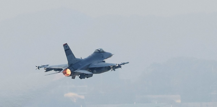 F-15 전투기 모습. 연합뉴스
