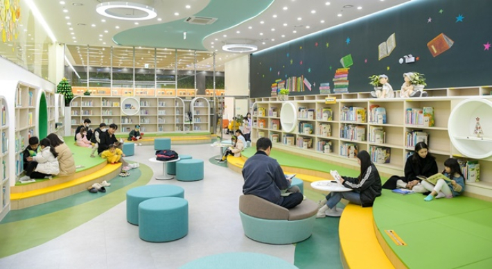 새롭게 개관한 신대도서관. 순천시 제공 