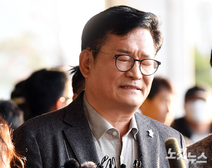 더불어민주당 전당대회 돈봉투 수수 의혹을 받는 송영길 전 대표. 황진환 기자